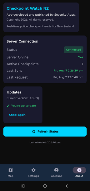 Status and connection