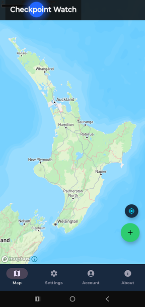 Map of New Zealand